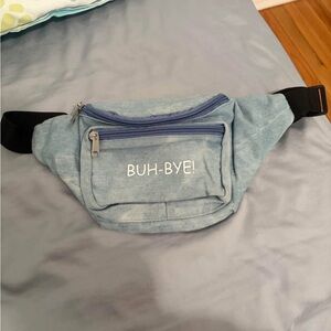 Jean Denim Fanny Pack Bag Travel Satchel